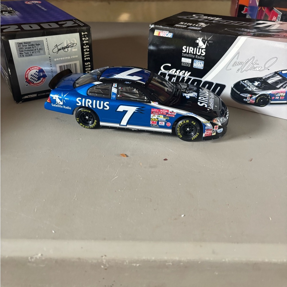 Sirius Satellite Radio Diecast Model Car